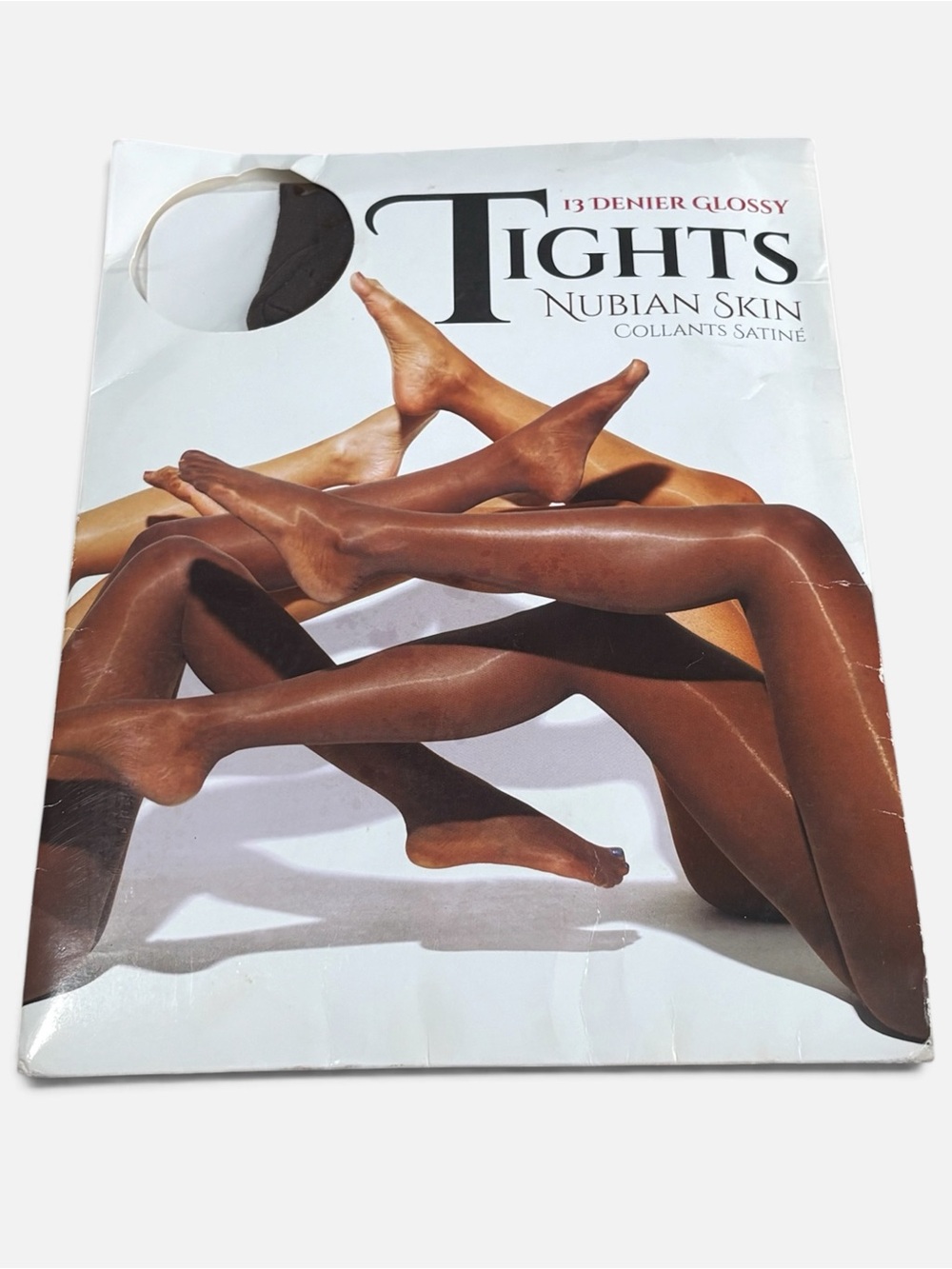 Nubian Skin 13 Denier Glossy Tights - Size M